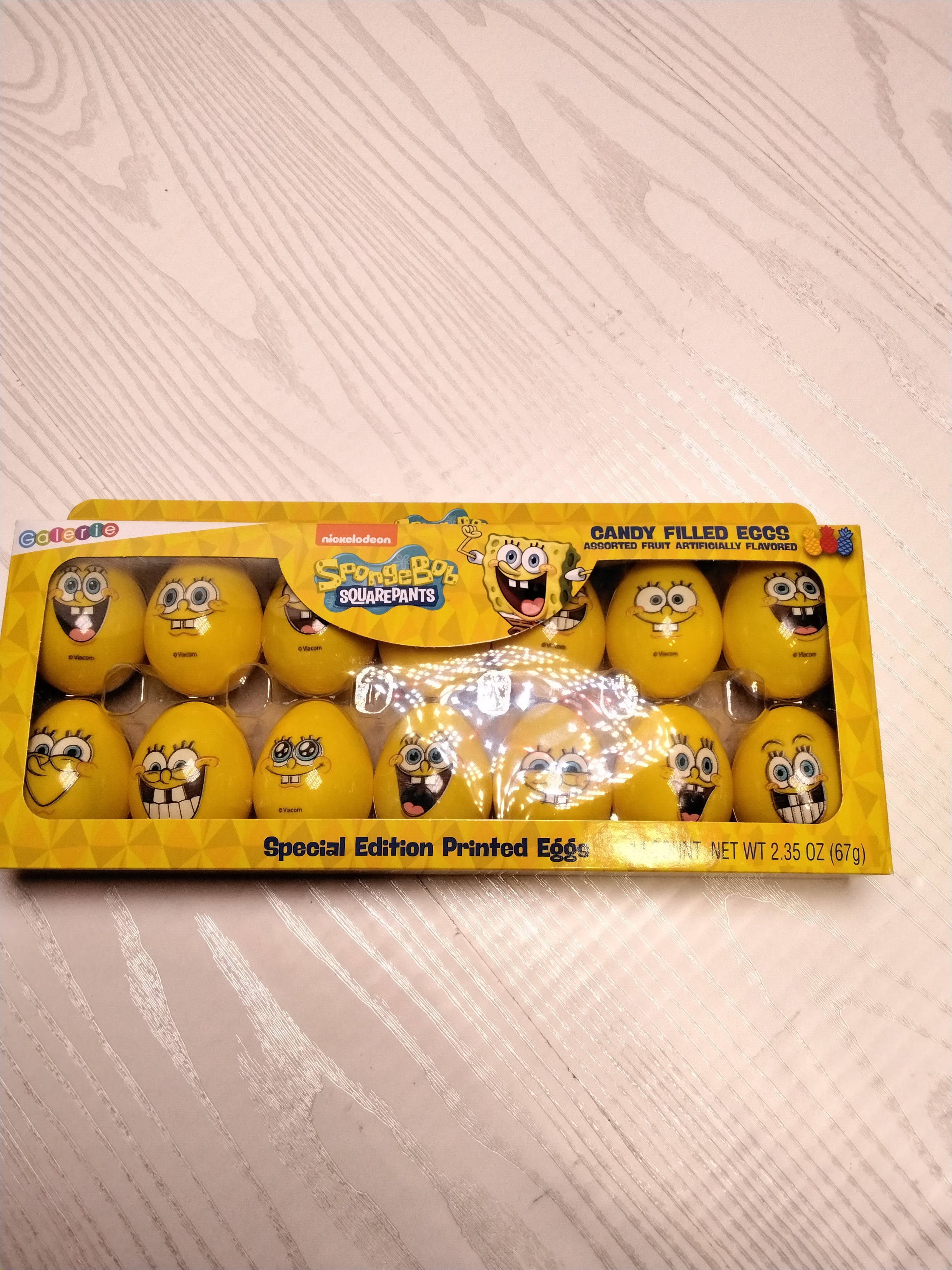 SpongeBob SquarePants Printed Eggs- 14 Count, Filled (7715553968366)